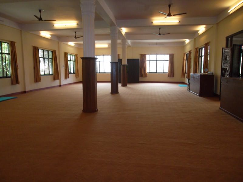 The yoga room