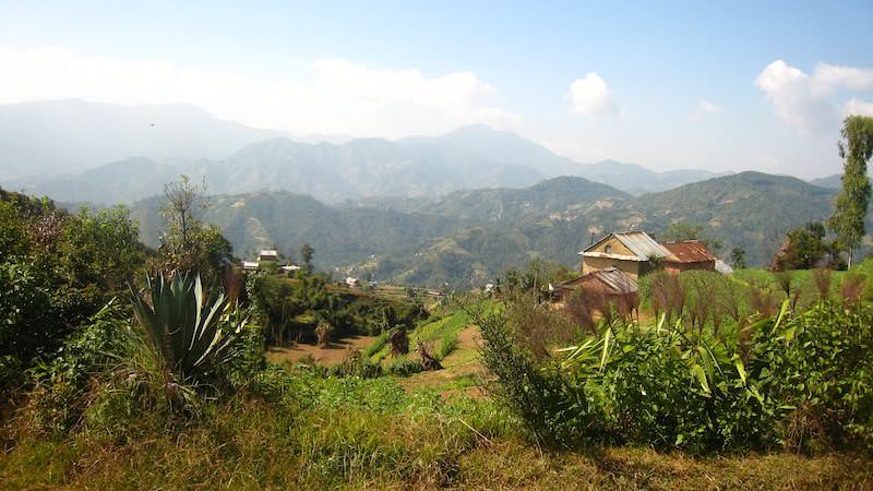 Nearby trekking area